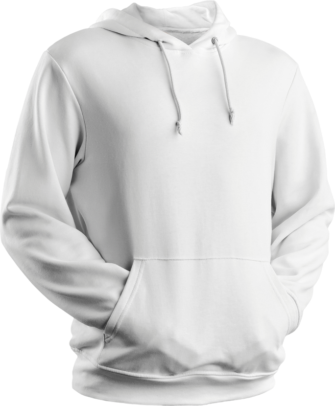 White Hoodie Cutout